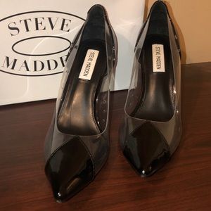 MYSTICAL BLACK PATENT HEELS